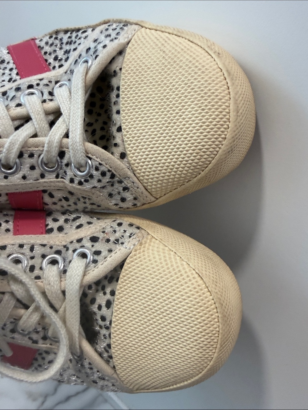Gola Coaster Pink Cream cheetah trainers Women’s Size 7 - Picture 11 of 12